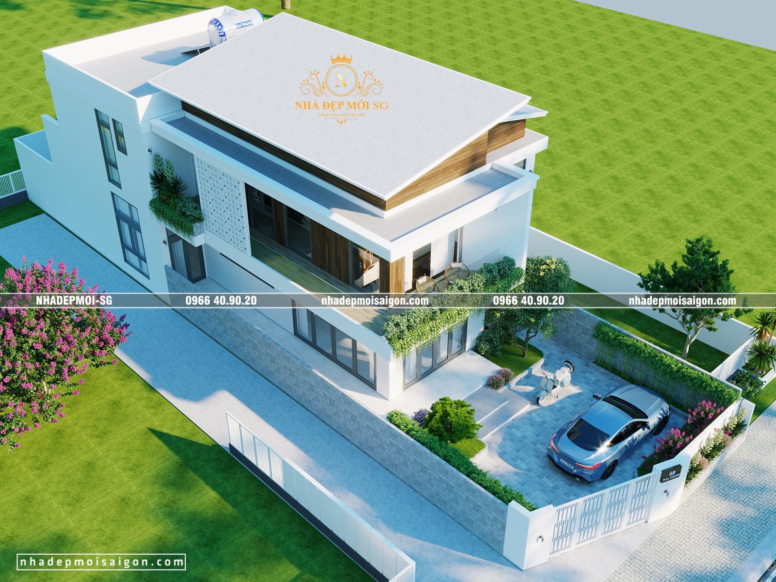 Mẫu thiết kế nhà phố đẹp 7x20m hiện đại: Xu hướng kiến trúc đẳng cấp 2026 4 mẫu thiết kế nhà phố đẹp 7x20m hiện đại