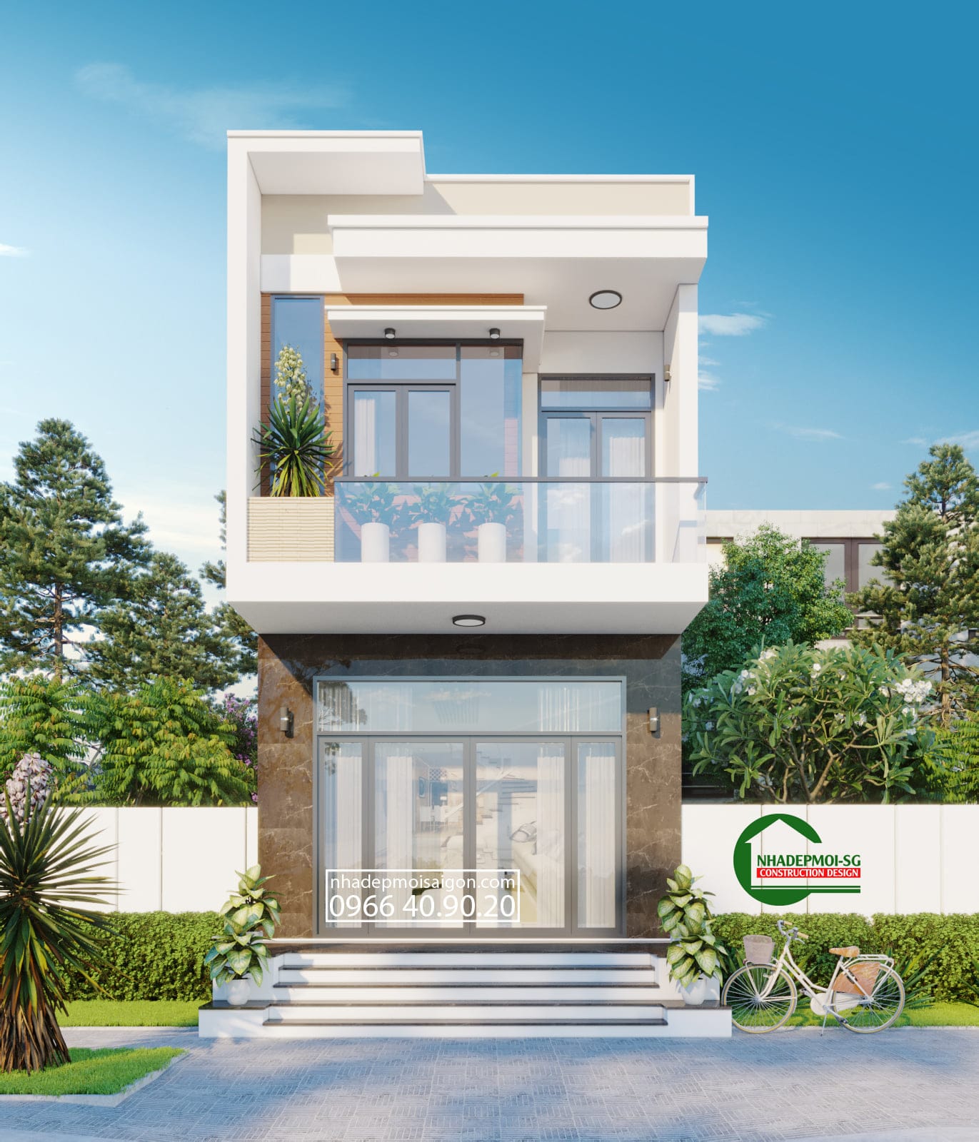 Tổng hợp Mẫu Thiết Kế Nhà Phố 2 Tầng Đẹp – Xu Hướng Kiến Trúc Hiện Đại Phá Cách 6 Mẫu Thiết Kế Nhà Phố 2 Tầng Đẹp 2026