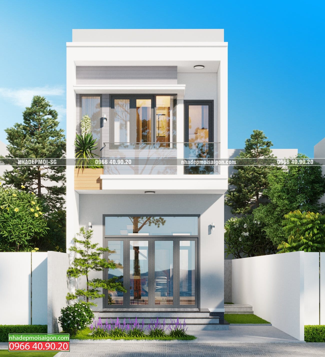 Tổng hợp Mẫu Thiết Kế Nhà Phố 2 Tầng Đẹp – Xu Hướng Kiến Trúc Hiện Đại Phá Cách 5 Mẫu Thiết Kế Nhà Phố 2 Tầng Đẹp 2026