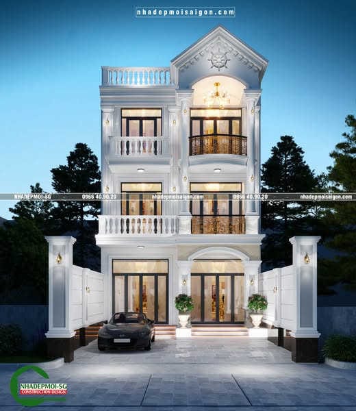 Mẫu thiết kế nhà phố đẹp