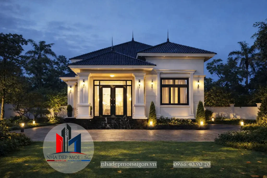 Chi Phí Thi Công Biệt Thự Vườn 1 Trệt 2026: 5 Bí Quyết Tối Ưu Ngân Sách 6 chi phí thi công biệt thự vườn 1 trệt 2026