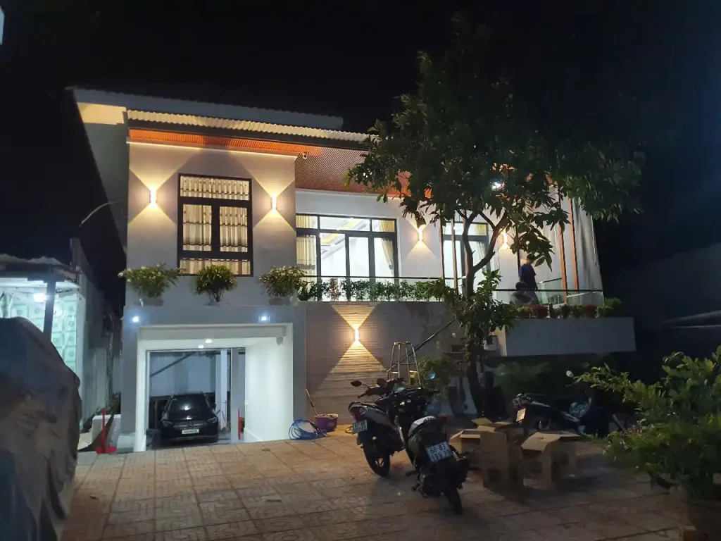 Công Ty Thiết Kế Và Thi Công Biệt Thự Vườn 1 Trệt Uy Tín Tại An Giang 2 biệt thự vườn 1 trệt